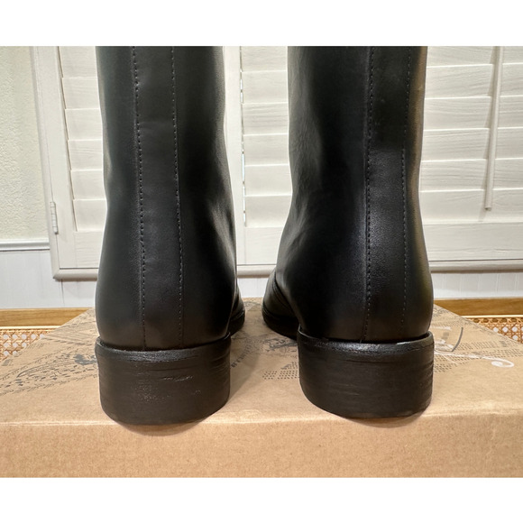 Free People Easton Equestrian Ankle Boot Black Leather Upper Size 9 US 40 EU NIB - Picture 13 of 16